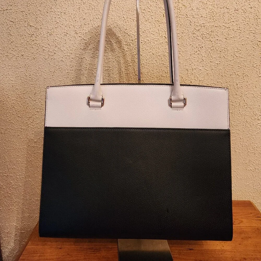Kate Spade NY Grove Street Black Leather Tote Bag